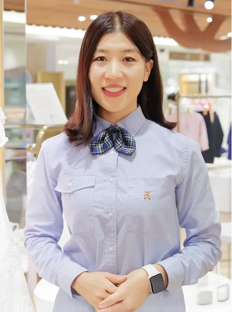 2023年入社のファッションアドバイザー L.W.さん